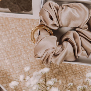 Silk Scrunchie - The Luxury Collection