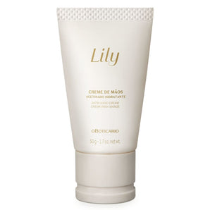 Lily Satin Moisturising Hand Cream 50g