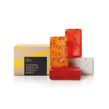Load image into Gallery viewer, Natura Ekos assorted Exfoliating soap bars - 4 units of 100g

