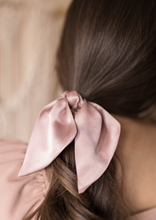 Load image into Gallery viewer, Silk Bow Scrunchie
