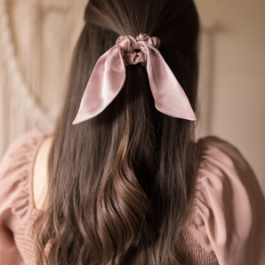 Silk Bow Scrunchie