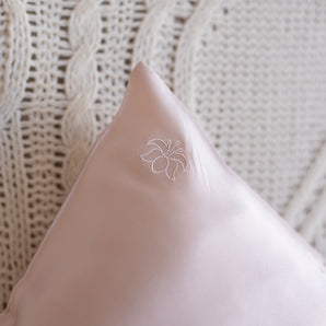 Silk Cushion Cover - Travel Size Pillow