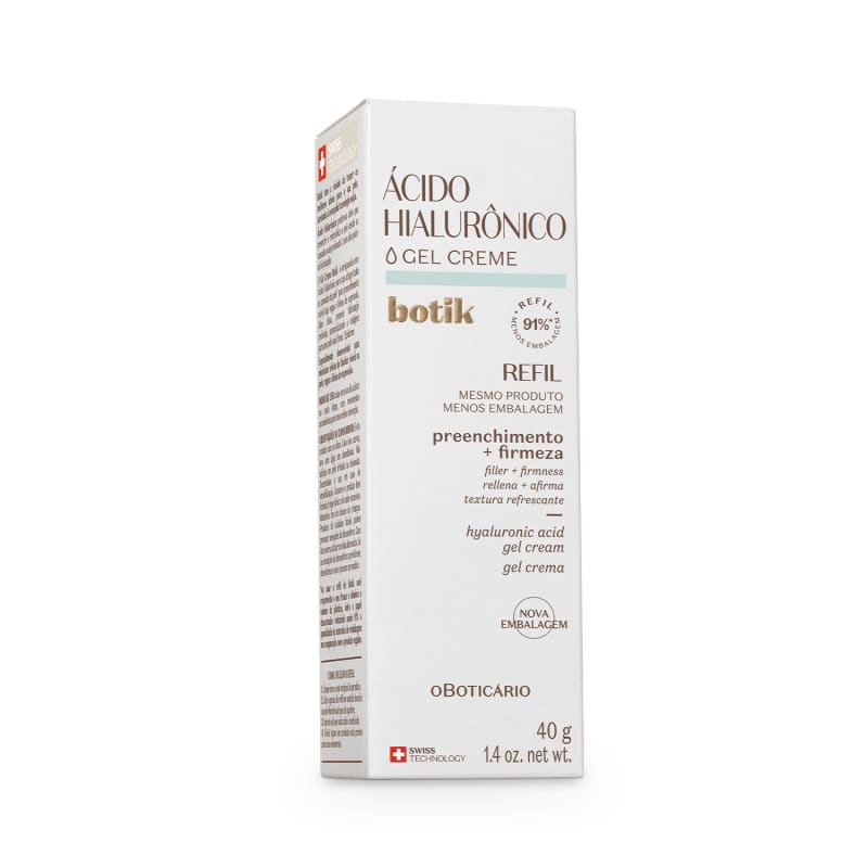 Botik Hyaluronic Acid Gel Cream Facial Moisturizer Refil 40g
