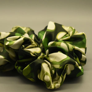 Silk Scrunchie The Éire Collection- Lucky Charm