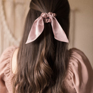 Silk Bow Scrunchie Classic Collection