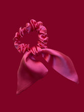 Load image into Gallery viewer, Silk Bow Scrunchie - Pink Collection
