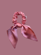 Load image into Gallery viewer, Silk Bow Scrunchie - Pink Collection
