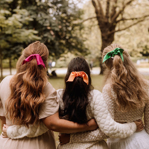 Silk Bow Scrunchie Summer Collection