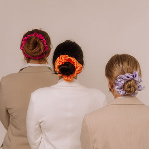 Silk Scrunchies Oversized Collection