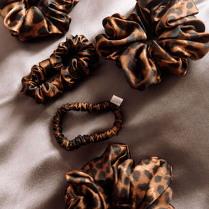 Silk Scrunchie Animal Print Collection