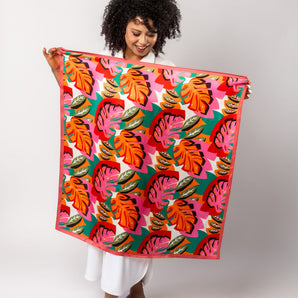 Silk Scarf Rio Collection - 100%Mulberry Silk