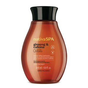 Nativa SPA Ginseng & Caffeine Moisturizing Body Oil 200ml
