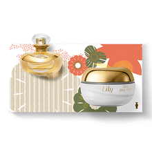 Load image into Gallery viewer, Lily Kit (Eau de Parfum + Satin Body Cream + Gift Box)
