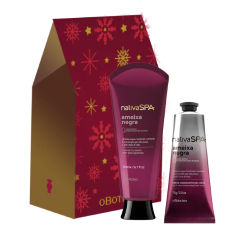 Gift Set Nativa Spa Black Plum Shower Gel + Hand Cream